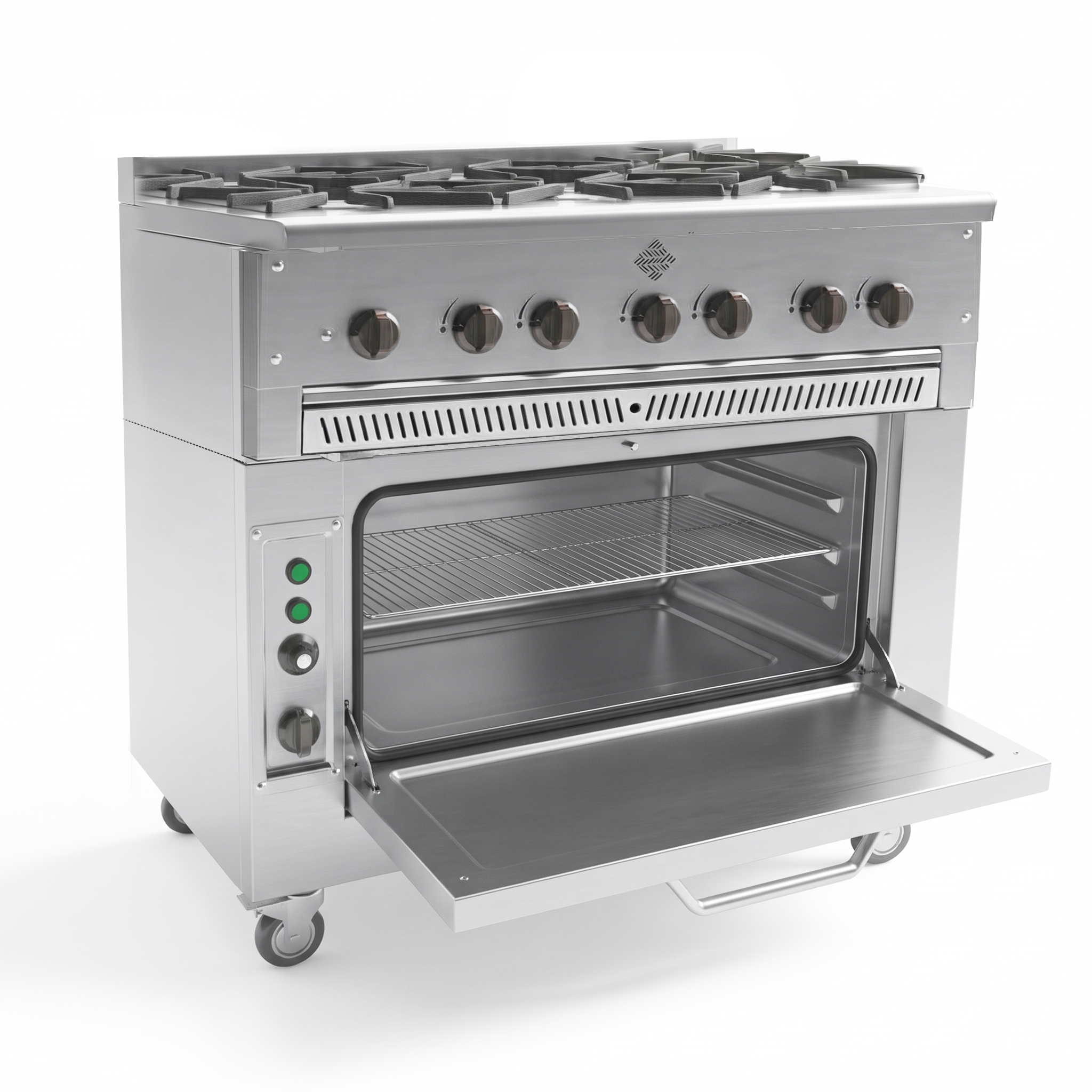 ESTUFA A GAS 6 PUESTOS CON HORNO - Imagen 3