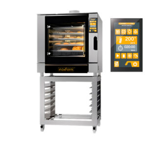 HORNO DE CONVECCIÓN, A5, 5 BANDEJAS 46x33 GAS, TOUCH 7¨ , 220V