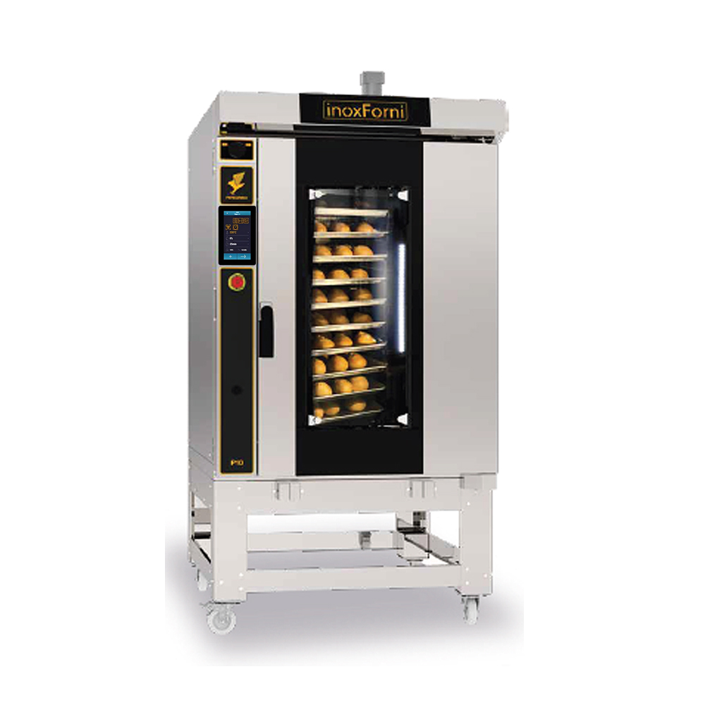 HORNO ROTATIVO PEREGRINO, 10 bandejas, a GAS , SMART 5", 220V