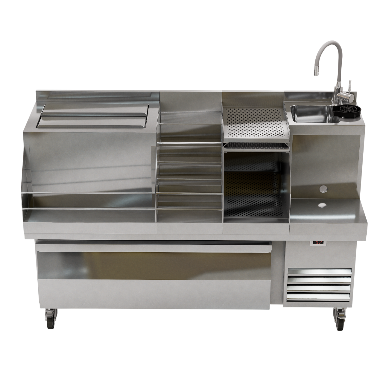Modulo de Bar refrigerado 1 estación