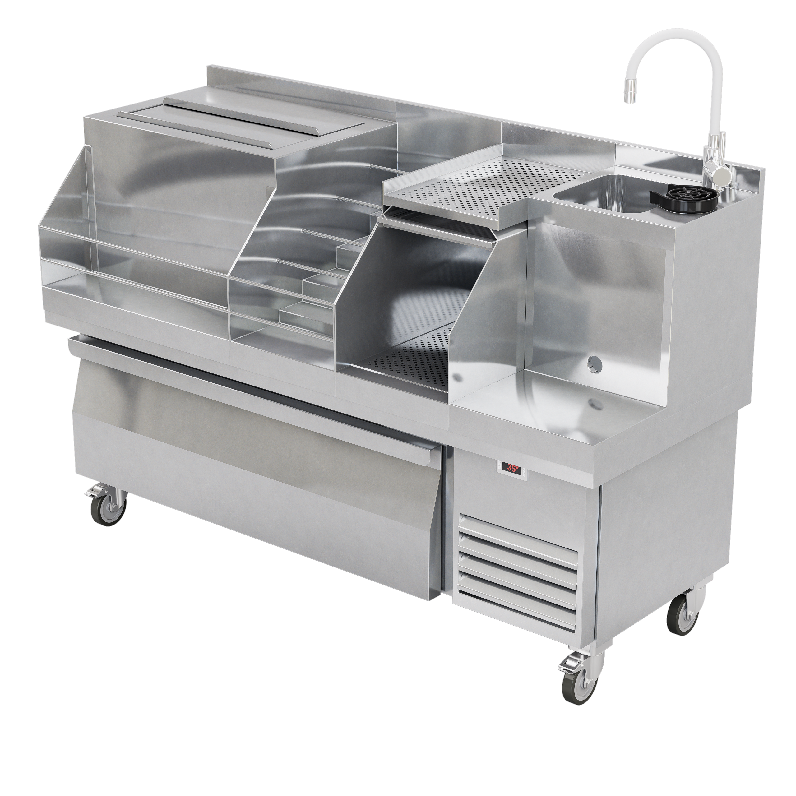 Modulo de Bar refrigerado 1 estación - Imagen 2