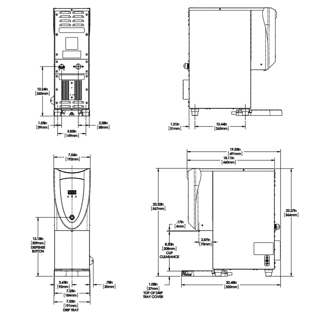 Dispensador de agua caliente H3X - Imagen 2