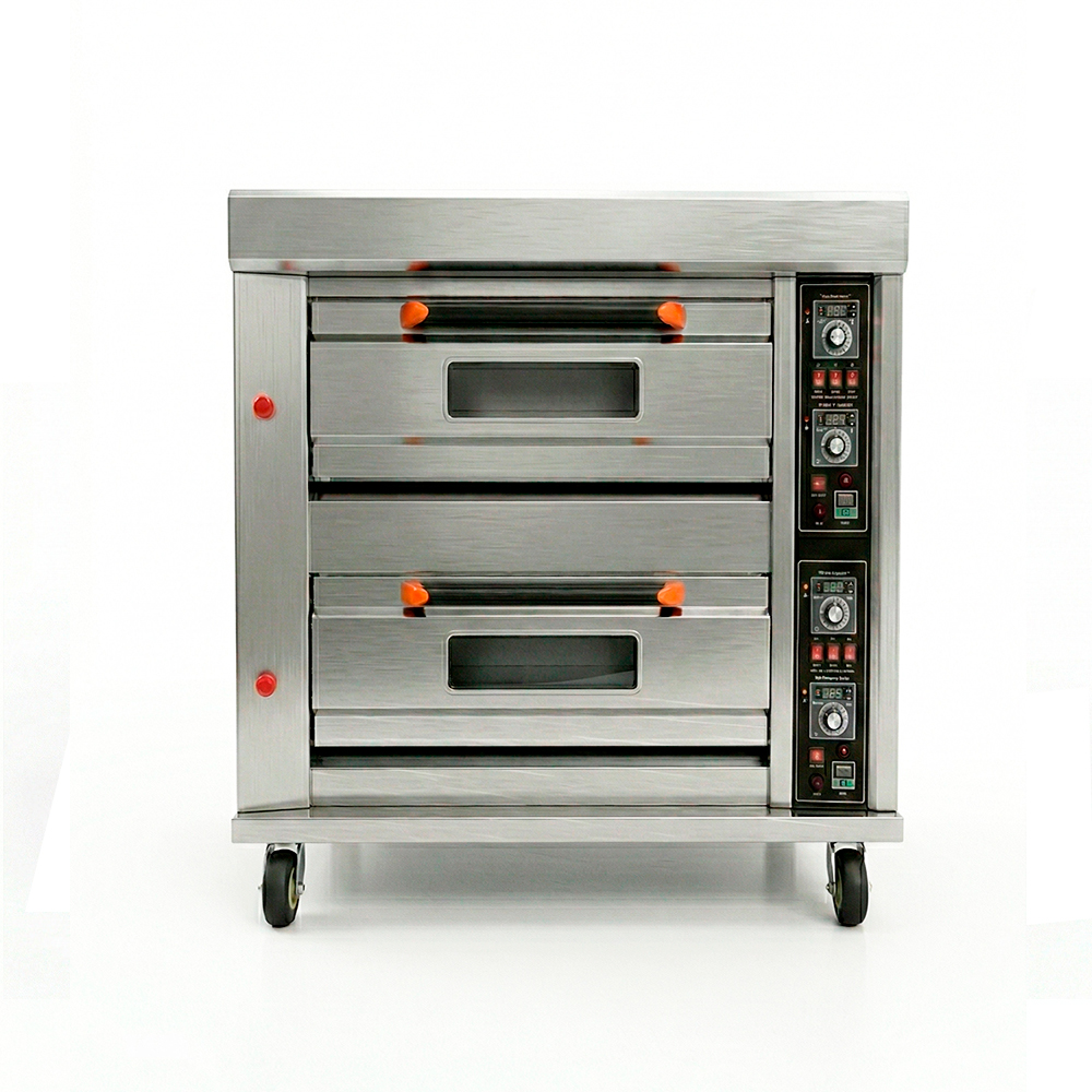 Horno de pizza a gas 2 camaras 2 latas - Imagen 2