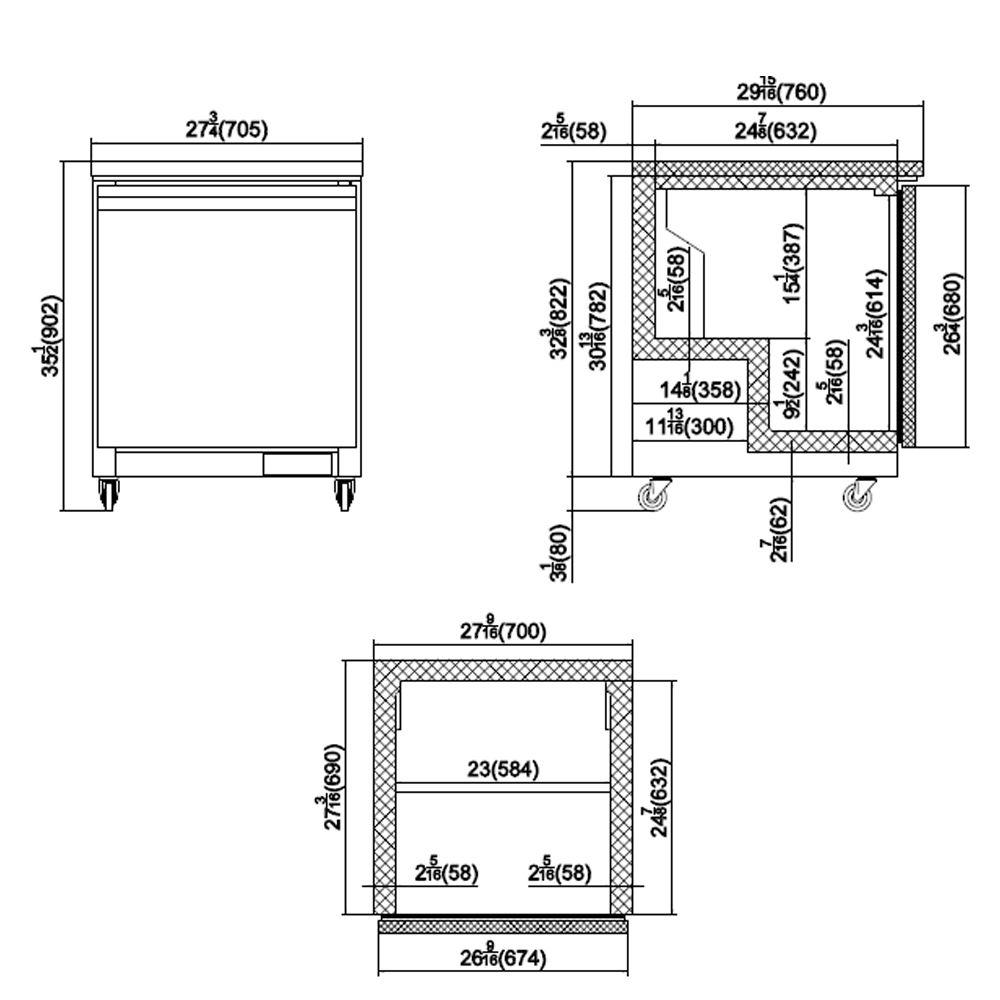 Congelador horizontal Nordik KUC28F - Imagen 2