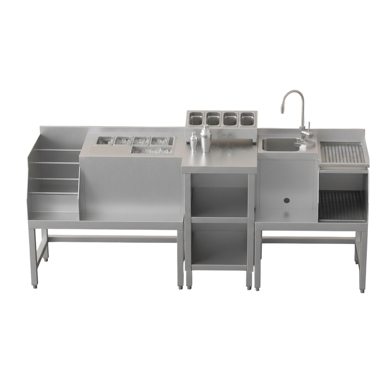 Modulo de Bar 2.05x60x90 mts