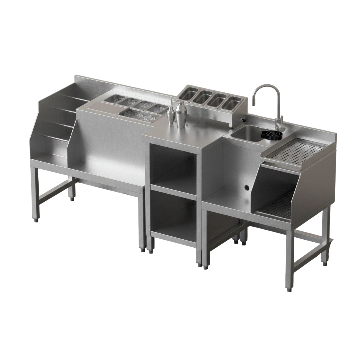 Modulo de Bar 2.05x60x90 mts - Imagen 2