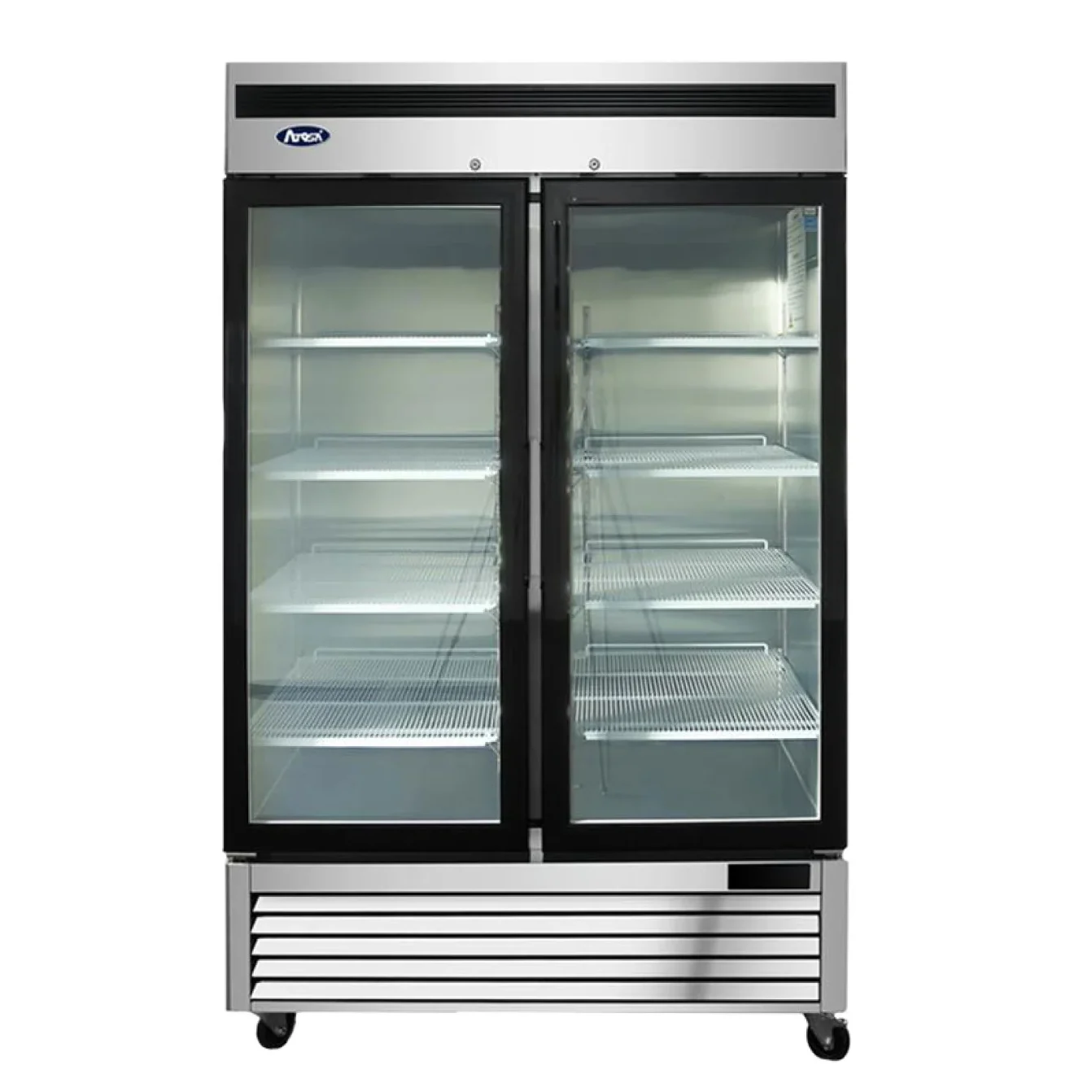 REFRIGERADOR DE EXHIBICIÓN VERTICAL 2 PUERTAS